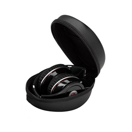 PU Cover EVA Airfoam Molded Headphones Travel Carrying Pouch bag